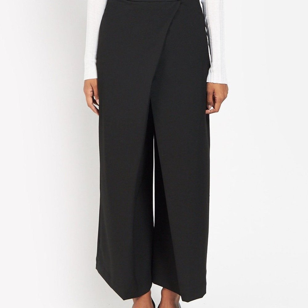 henrik vibskov lotus style black pants XS
